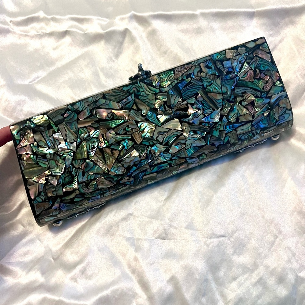 Vintage Abalone Clutch